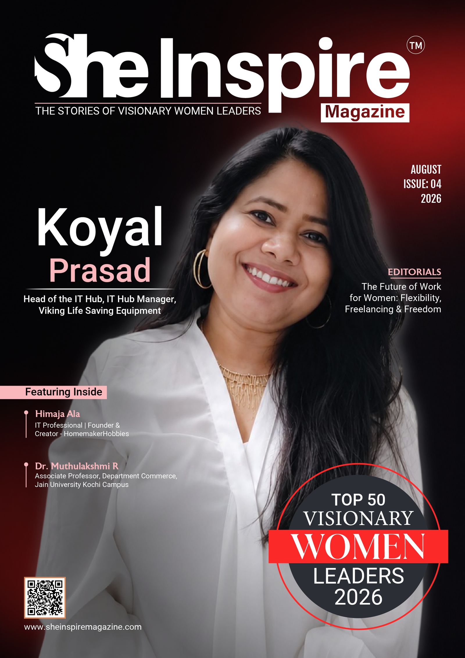 Koyal Prasad — Cover Feature | Visionary Women Leaders Shaping 2026